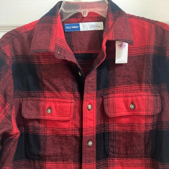 New Old Navy Men's Flannel Shirt S - Picture 1 of 3